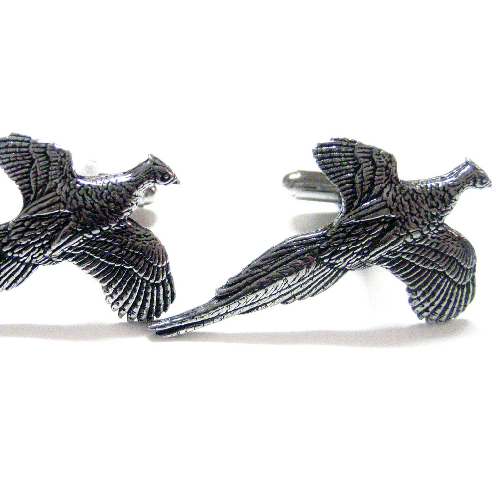 Pheasant Bird Cufflinks